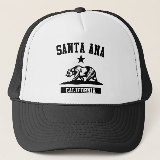 Santa Ana California Trucker Pet (Voorkant)