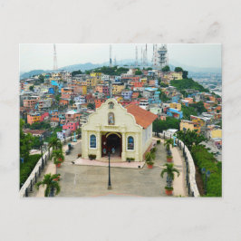 Santa Ana Chapel, Guayaquil, Ecuador Briefkaart