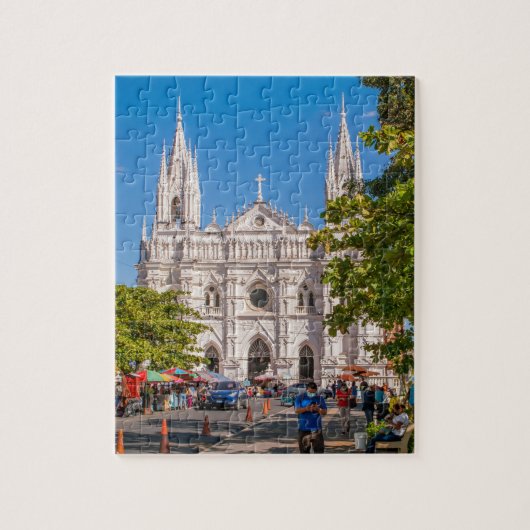Santa Ana, El Salvador Cathedral Legpuzzel (Verticaal)