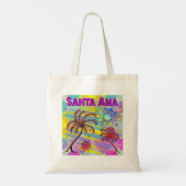 Santa Ana Happy en Hope Canvas tas (Achterkant)