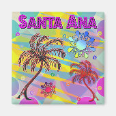 Santa Ana Happy en Hope Magnet (Voorkant)