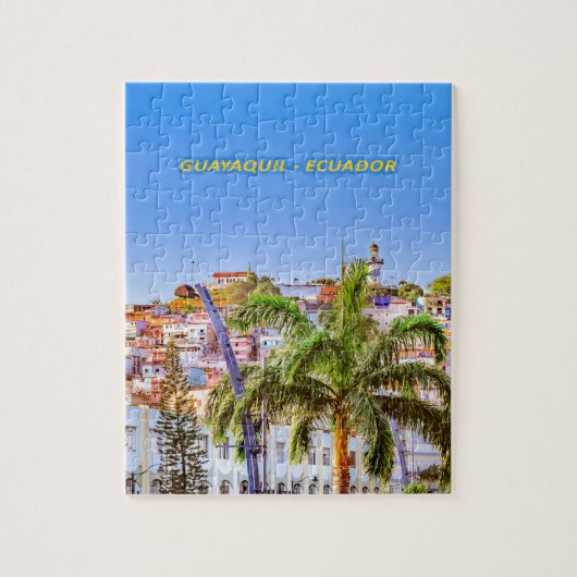 Santa Ana Hill, Guayaquil Poster Print Legpuzzel (Verticaal)