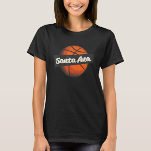 Santa Ana Hometown Basketball Player Sport T-shirt
