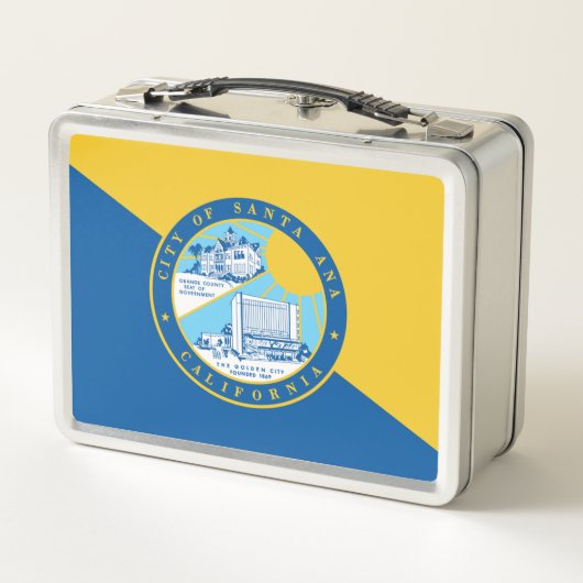 Santa Ana, stadsvlag (Achterkant)