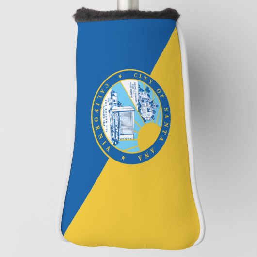 Santa Ana, stadsvlag Golfheadcover (Draai 90)