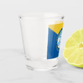 Santa Ana, stadsvlag Shot Glas (Links)