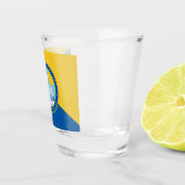 Santa Ana, stadsvlag Shot Glas (Rechts)
