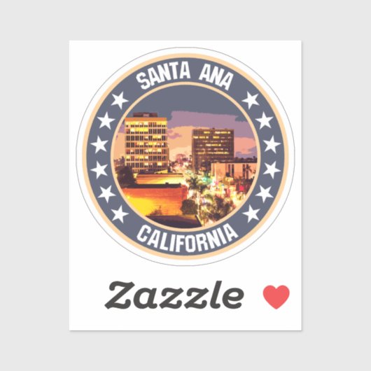 Santa Ana Sticker (Vel)