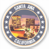Santa Ana Sticker (Voorkant)