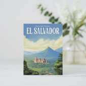 Santa Ana vulkaan El Salvador Reizen Briefkaart (Staand voorkant)