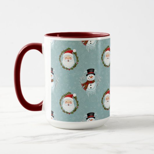 Santa And Frosty Christmas Mug Mok (Links)