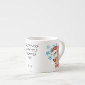 Santa and Gifts persoonlijke Kinder kerstMok Espresso Kop (Voorkant rechts)