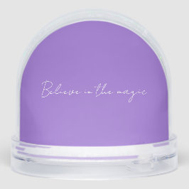 Santa and his Reindeer Believe in the magic Sneeuwbol