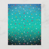 Santa and Mrs Claus Drive Thru Kerstfeestdag Flyer (Achterkant)