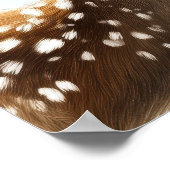 Santa and Reindeer Christmas Wall Art Poster (Hoek)