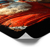 Santa And Reindeer Selfie Funny Christmas Vacation Poster (Hoek)