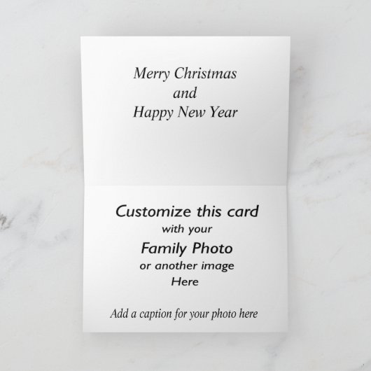  Santa Angles Victoriaans kerst Kaart (Binnen)