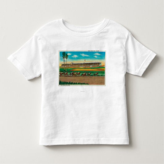 Santa Anita Park Horse Races Arcadia, CA Kinder Shirts (Voorkant)