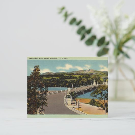 Santa Anna Riverside, Californië Briefkaart (Staand voorkant)