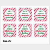 Santa Approved Christmas Cookies Stickers (Vel)