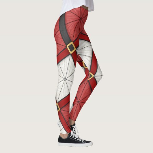 Santa Armor Leggings – Geometric Modern Christmas  (Rechts)