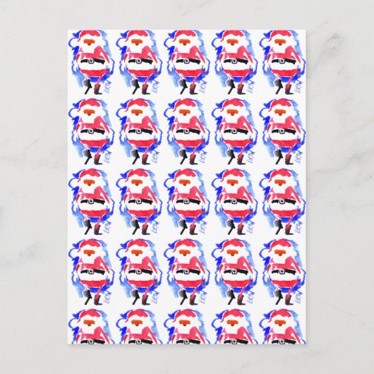 Santa Arrives #121130 Feestdagenkaart (Voorkant)