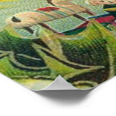 Santa  Art Print Collage Holiday (Hoek)