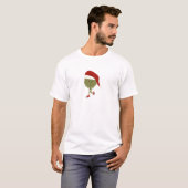 Santa Artichoke Runner T-shirt (Voorkant volledig)