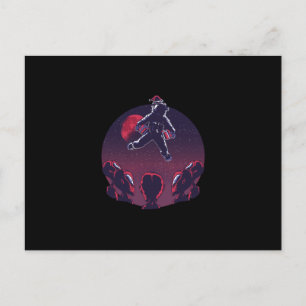 Santa Astronaut Briefkaart