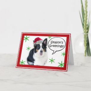 Santa Aussie Feestdagen Kaart