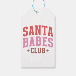 Santa Babe's Club Cadeaulabel
