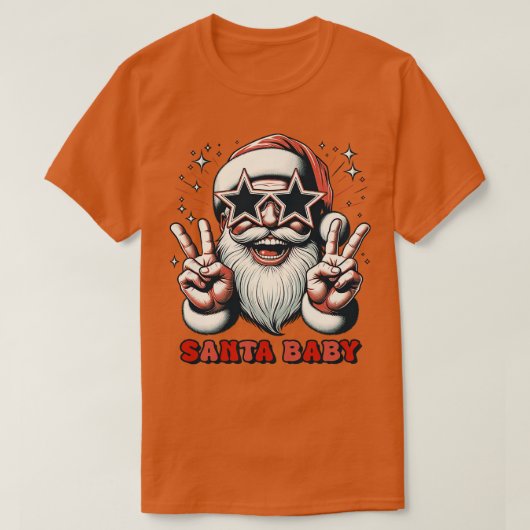 Santa Baby 3 T-shirt (Design voorkant)