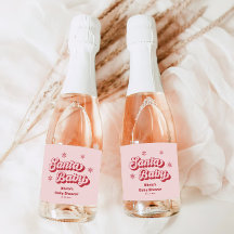Santa Baby Baby shower Champagne