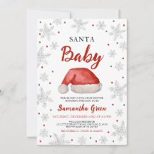 Santa Baby Baby shower
