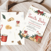 Santa Baby Baby shower Kaart