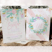 Santa Baby Baby shower Kaart