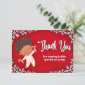 Santa Baby Bedankkaart (Staand voorkant)