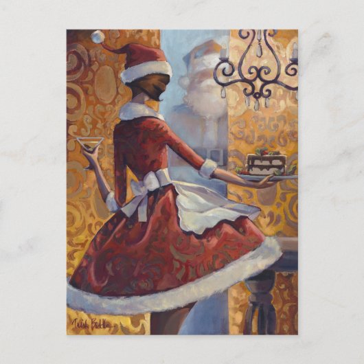 Santa Baby Briefkaart (Voorkant)