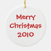 Santa Baby Chipmunks Keramisch Ornament (Achterkant)