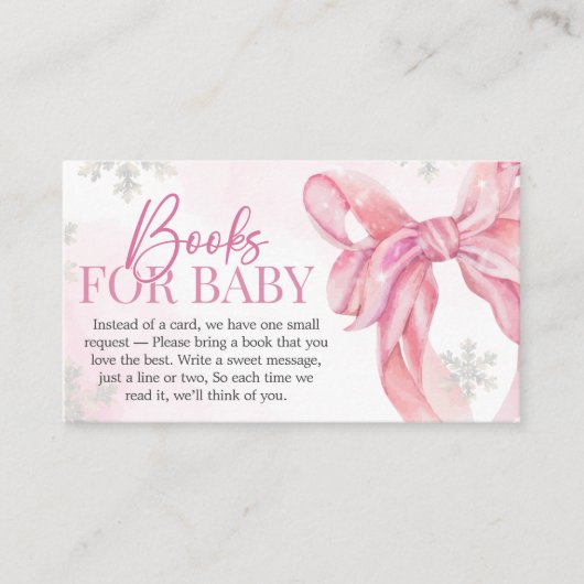 Santa Baby Christmas Baby shower Boeken voor Baby Informatiekaartje (Voorkant)