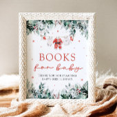 Santa Baby Christmas Baby shower Boeken voor Baby Poster
