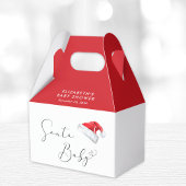 Santa Baby Christmas Baby shower Dank u Bedankdoosjes