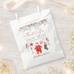 Santa Baby Christmas Baby shower genderneutraal Bedankzakje<br><div class="desc">Kerstman Baby Baby shower genderneutraal</div>