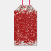 Santa Baby Christmas Baby shower genderneutraal Cadeaulabel (Achterkant)