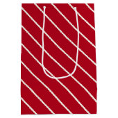 Santa Baby Christmas Baby Shower  Medium Cadeauzakje (Achterkant)