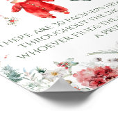 Santa Baby Christmas Baby shower Pacifier Hunt Poster (Hoek)