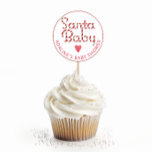 Santa Baby Christmas Baby shower Sticker<br><div class="desc">Voeg een feestelijke finishing touch aan uw vakantie baby shower met deze schattige "Santa Baby" sticker met snoep riet gestreepte tekst en een lief rood hart. Perfect voor het verzegelen van enveloppen, het versieren van gunstzakken of het toevoegen van flair aan het feestdecor. Pas aan met de naam van je...</div>