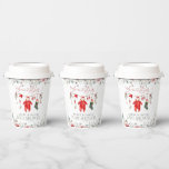 Santa Baby Christmas Baby shower Welkom Papieren Bekers<br><div class="desc">Santa Baby Christmas Baby shower genderneutraal</div>