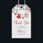 Santa Baby Christmas Girl Kleding Baby shower Cadeaulabel<br><div class="desc">Deze prachtige waterverf baby shower cadeau labels zijn voorzien van een maretak slinger,  rode rozen,  en babykleding opknoping op een waslijn. De achtergrond is wit. Als u deze design op een meer bijpassend product wilt,  neem dan contact met mij op.</div>