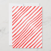 Santa Baby Christmas Girl Kleding Baby shower Kaart (Achterkant)